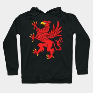 Griffon logo Red Hoodie